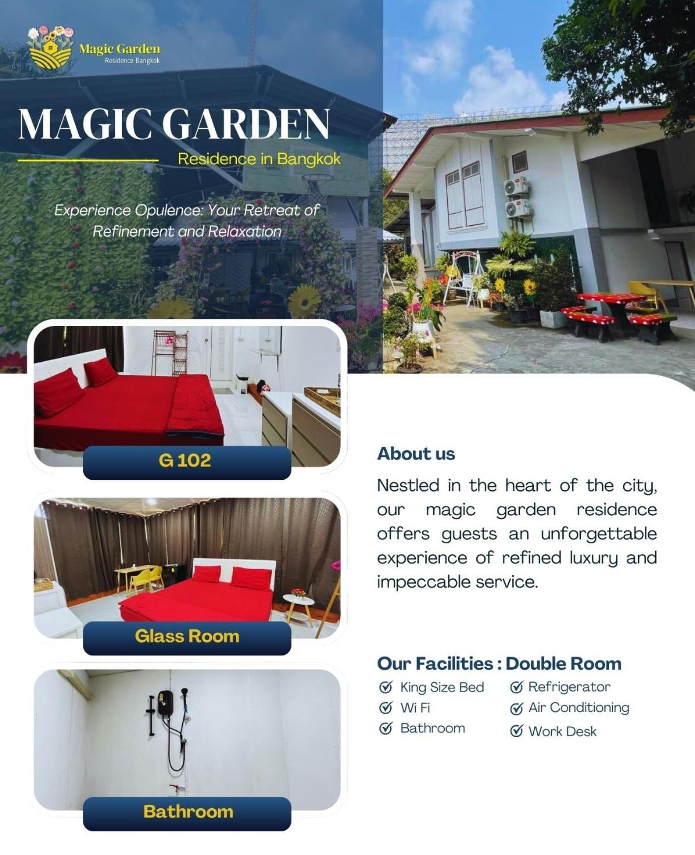 Magic Garden Residence Bangkok Exteriér fotografie