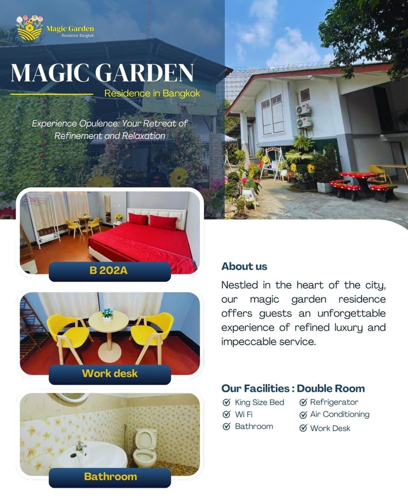 Magic Garden Residence Bangkok Exteriér fotografie