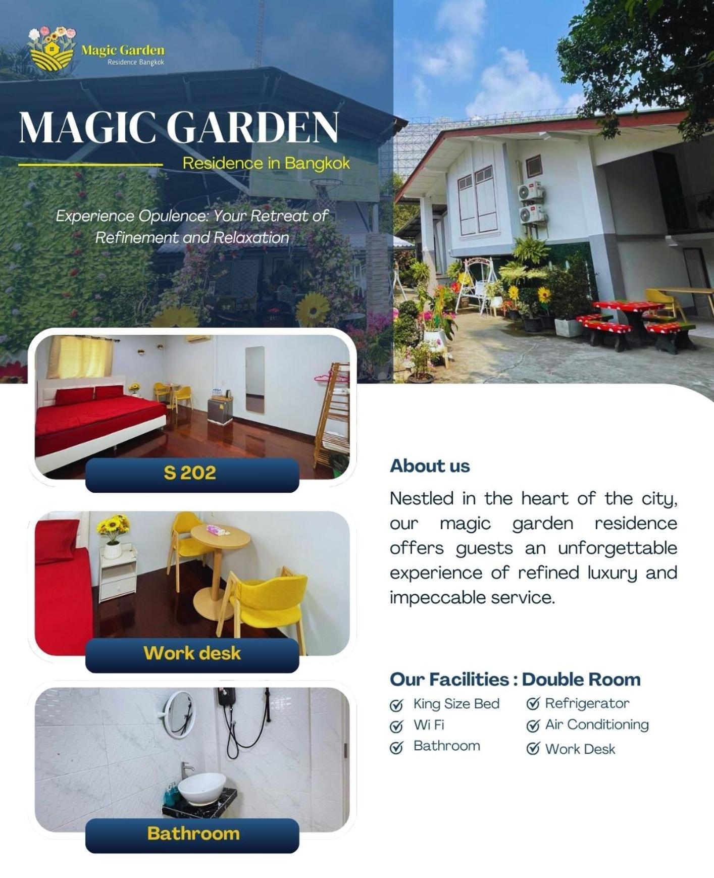 Magic Garden Residence Bangkok Exteriér fotografie